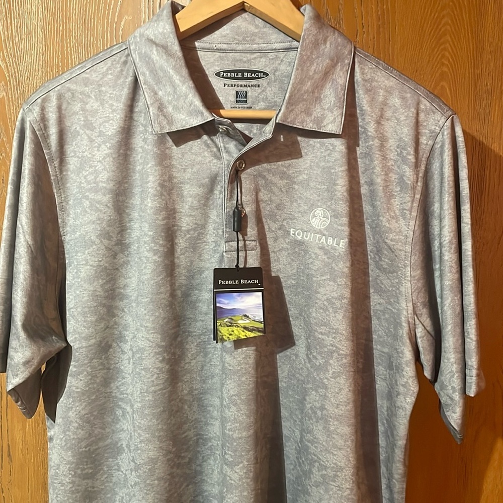 Pebble Beach - Performance - Embroidered “Equitable” - NWT - Picture 1 of 11